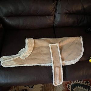 Faux Sherpa Dog Coat